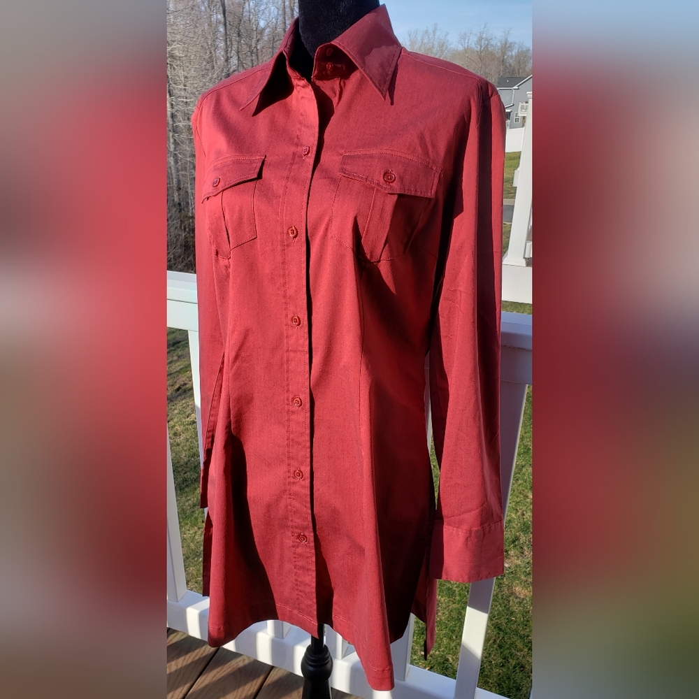 Women's New York & Company Button Up NWOT